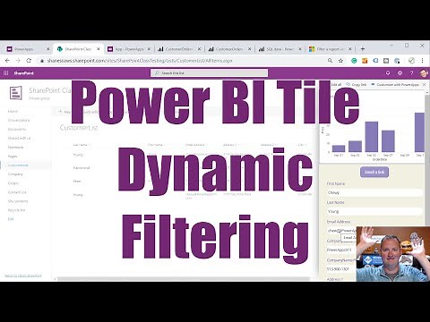 PowerApps Power BI Integration Dynamic Filtering