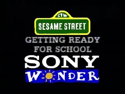 My Sesame Street Home Video - Getting Ready For School (Sony Wonder Version)