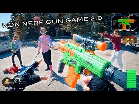 NERF GUN GAME | NON NERF EDITION 2.0 (First Person Shooter!)