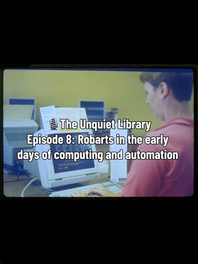 Before Google and WiFi, there was microfiche and dialing into the internet by phone. 📞 🖥️ Episode 8 explores how Robarts Library helped invent the future of library and research technology. #robartslibrary #uoft #LibrariesofTikTok #TorontoHistory #torontopodcast @U of T Libraries