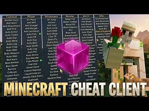 Minecraft Hack Client | Java Edition 1.21 + Bedrock 1.21 | Free Mod Menu ✅