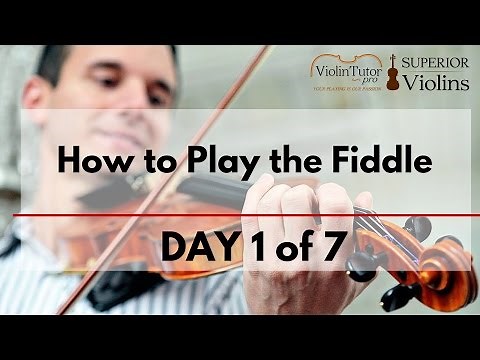 How to Play the Fiddle - DAY 1 of 7