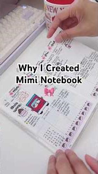Why I Created the Mimi Notebook ✨ (Tomoe River Paper) #journal #planner #notebook #stationery