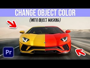 How To Change The Color Of Objects In Premiere Pro