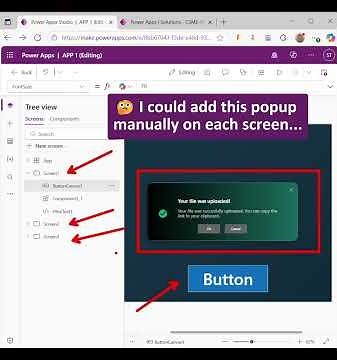 Power Apps: Create Reusable Components in Canvas Apps 🔁 | Save Time & Boost Efficiency!