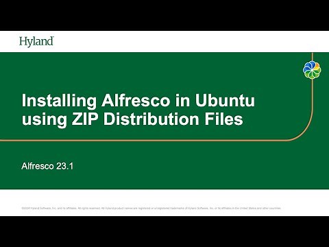 Install Alfresco 23.2 in Ubuntu 24.04