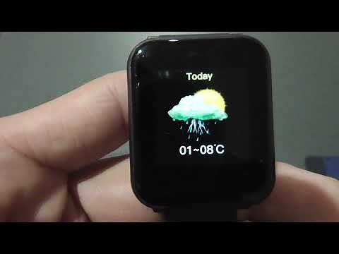 【アプリ】Smartwatch/WearHealth application使ってみたよ。【多機能スマートウォッチ/天気予報・血圧・心拍数・歩数 】