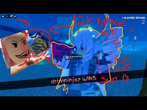 [GPO] SUNA WIN - 12K DAMAGE (GPO BATTLE ROYALE)