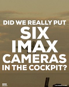 When you go to the danger zone, bring IMAX cameras. #TopGun: Maverick is #FilmedForIMAX and opens this weekend. | IMAX
