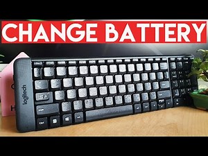 How To Change Battery In Logitech Wireless Keyboard K220
