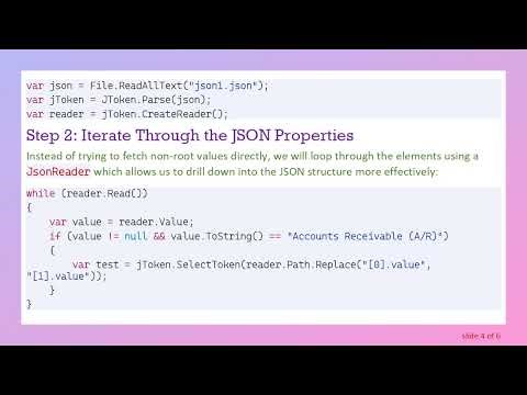 How to Easily Extract Values from Dynamic JSON Using C#