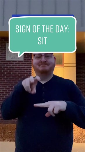 Learn ASL: How to Sign Sit Down