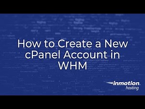 How to Create a New cPanel Account in WHM (WebHost Manager)