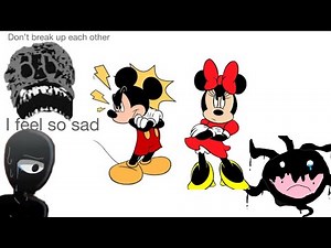 Mickey and Minnie break up