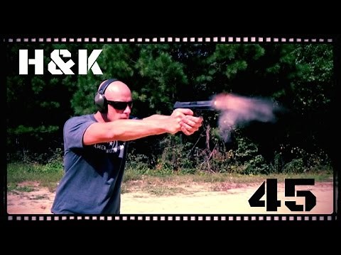 Heckler & Koch HK 45 Handgun Review (HD)