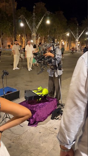 Art Viral 🎨 on Instagram: "A talented street performer captivates audiences by animating a frog puppet to mimic playing classical music on a tiny piano. This unique blend of puppetry and music has been showcased in various European cities, enchanting passersby with its charm. #art #music #street #streetperformer"