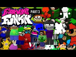 FNF vs Dave and Bambi ALL Characters Name PART 3 | Friday Night Funkin' vs Dave and Bambi Apple Core