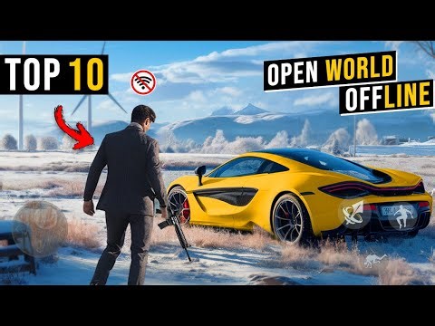 Top 10 Realistic OPEN WORLD Games On Play Store For Android 2025 | Best Offline Games for Android