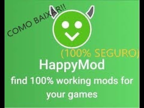 TUTORIAL de como baixar o HAPPYMOD para COMPUTADOR (MEU PRIMEIRO VÍDEO!!)