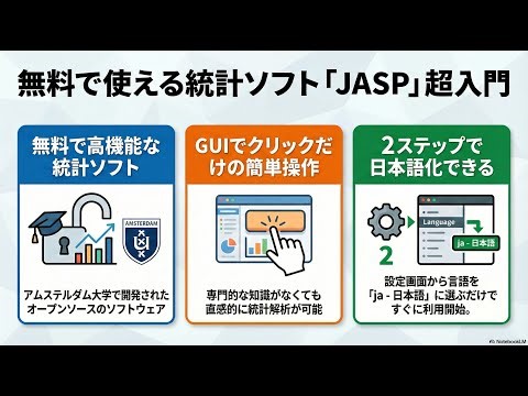 製造現場の元エンジニアが「あの頃の自分に教えたい」と心から思う、無料統計ソフト「JASP」入門