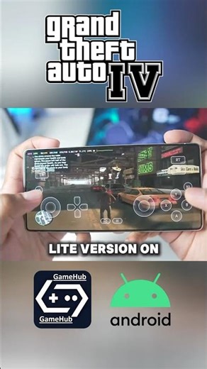 How To Play GTA 4 LITE On Android Using GameHub Emulator 🔥