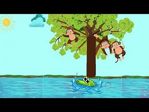 Five Little Monkeys Swinging From a Tree (original Version)