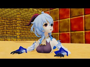 [Remastered] Ganyu dozes off into danger (MMD Quicksand Animation)
