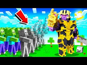 1000 ZOMBIES vs THANOS INFINITY GAUNTLET!