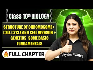 Structure of Chromosomes + Cell Cycle & Cell Division + Genetics in One Shot Class 10 Icse Biology