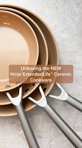 2.1K views · 54 reactions |  NEW NINJA ALERT  Healthy cooking starts here.  Meet the Ninja Extended Life™ Premium Ceramic Cookware that lasts for years. Our CeramicLock™ coating provides 5 years of nonstick performance while traditional ceramic pans can wear out in as little as 1 year. See for yourself and pre-order: https://spr.ly/6181PyVuL. | Ninja Kitchen | Facebook