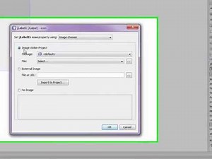 How to add an image in Netbeans IDE