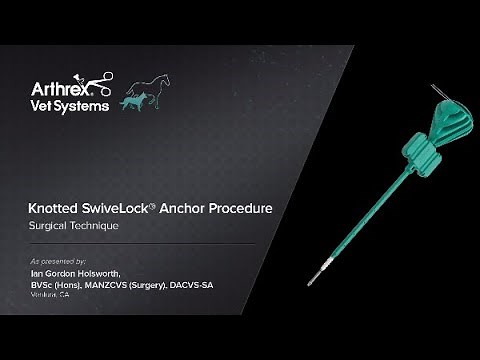 Knotted SwiveLock® Anchor Procedure