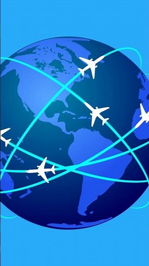 The Great Circle Truth – Why Planes Fly Curved Routes #GreatCircle #FlightPath #AviationExplained