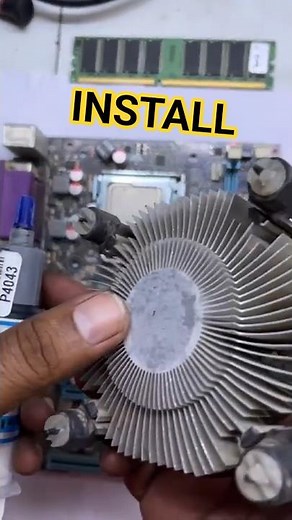 Cpu Thurmal Paste | Cleaning & Replacement | Thurmal Paste Installation #cpu #heat #problem