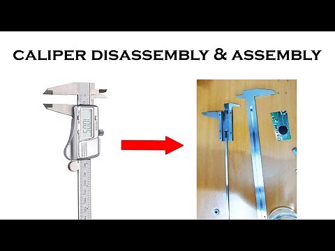 Digital Calipers: How to disassemble, assemble and maintain || Vernier Caliper Disassembly/Teardown