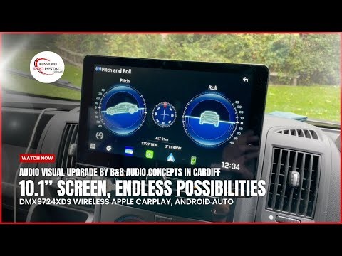 Citroën Relay Camper Van Gets 10.1” HD Wireless CarPlay Upgrade KENWOOD DMX9724XDS #campervan