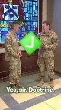 Doctrine or Nonsense? "Problem" #army #problem #military #militaryplanning