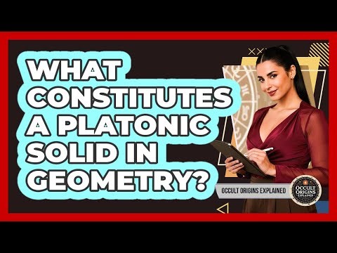 What Constitutes A Platonic Solid In Geometry?