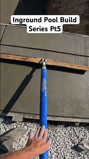 How to Build your Inground Swimming pool DIY [Pt5 Concrete Patio] #diy #swimmingpool #concrete