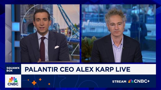 Alex Karp on 'Big Short' investor Michael Burry: 'Bats--- crazy' for bets against Palantir, Nvidia