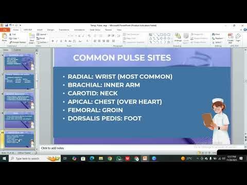 Vital signs TPR, Nursing student Guidance