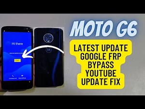 Moto G6 Frp Bypass Last Update Android | Xt1925-5 Unlock Google Account
