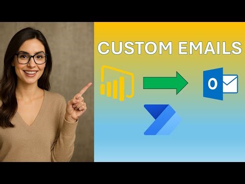 Power BI Automation Magic: Create Custom Emails with Power Automate ✨