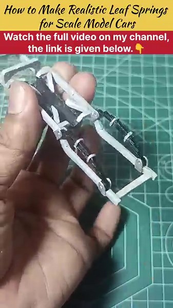 How to Make Realistic leaf springs at Home.#shorts #diy #homemade