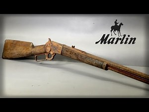 Restoring Seized up 1910 Marlin Lever action .22 M1897 (with test firing). #restoration
