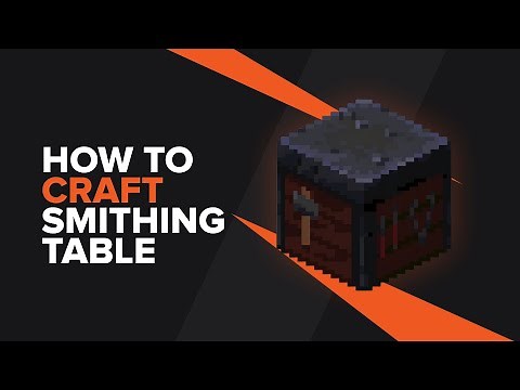 How to make a Smithing Table in Minecraft