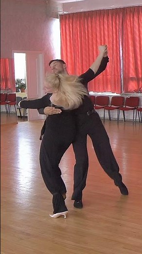 Quickstep Gold Level Choreography | Rumba Cross, Quarter Turn to Wing Position #dance