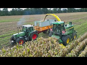 Mais Silage 2025 | John Deere 6850 + Fendt | Niejoco