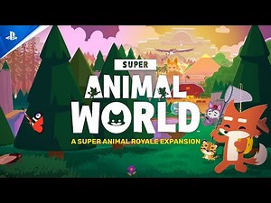 Super Animal Royale - Super Animal World Launch Trailer | PS5 & PS4 Games