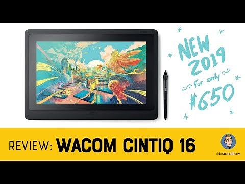 Wacom Cintiq 16 Review (A $650 Wacom Drawing Tablet!)